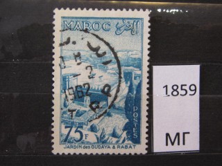 Фото марки Марокко 1955г
