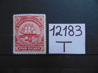 Фото марки Британские Теркс и Кайкос 1948г **