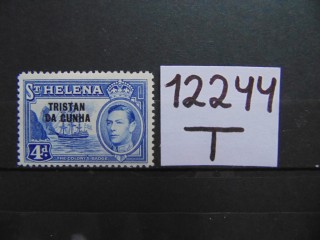 Фото марки Британский Тристран Да Кунья 1952г **