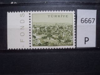 Фото марки Турция 1960г **