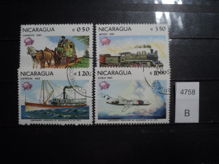 Фото марки Никарагуа серия 1982г