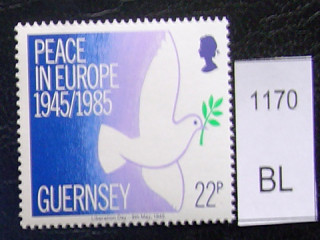 Фото марки голубь мира 1985г **