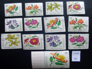 Фото марки цветы 1966г