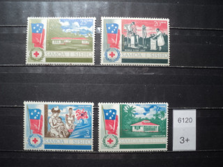 Фото марки Самоа 1967г 5 евро **