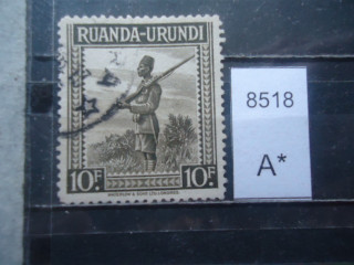 Фото марки Руанда-Урунди 1942г