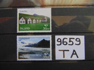 Фото марки Исландия серия 1995г **