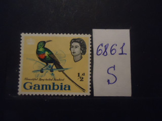 Фото марки Брит. Гамбия 1963г **
