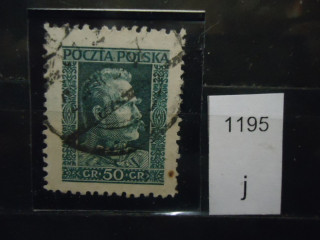 Фото марки Польша 1928г (кат 2001г №254)