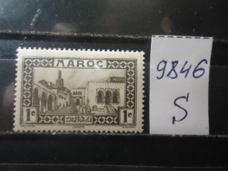 Фото марки Франц. Марокко 1933г *
