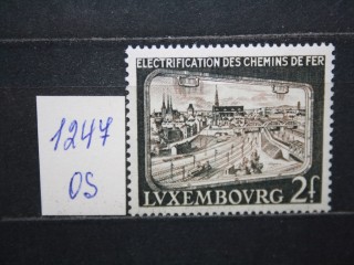 Фото марки Люксембург 1956г **