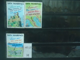 Фото марки Сан Марино 1990г серия **