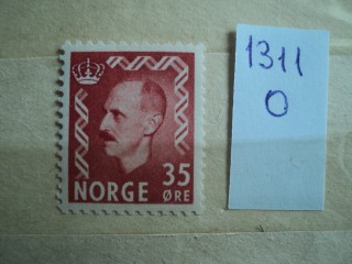 Фото марки Норвегия 1950г **