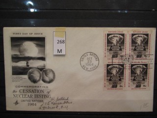 Фото марки США 1964г FDC (первый день гашения)