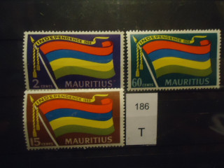 Фото марки Маврикий 1968г **