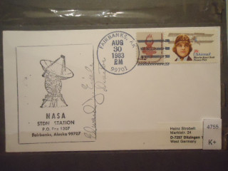 Фото марки США конверт 1983г