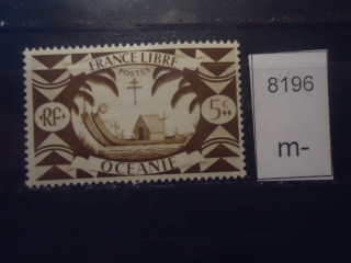 Фото марки Франц. Океания 1942г *