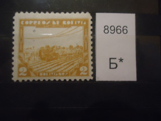 Фото марки Боливия 1938г *