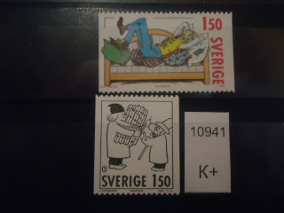 Фото марки Швеция 1980г *