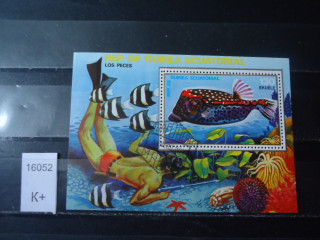 Фото марки Экватор Гвинея блок