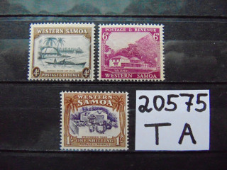 Фото марки Самоа 1935г **