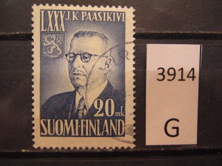 Фото марки Финляндия 1950г