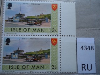 Фото марки Остров Мэн 1972г пара **