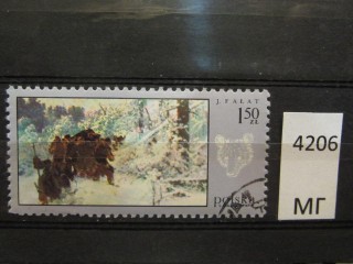 Фото марки Польша 1968г