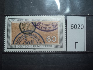 Фото марки Германия ФРГ 1983г *