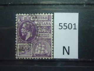 Фото марки Брит. Гвиана 1923г