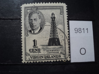 Фото марки Брит. Виргинские острова 1952г