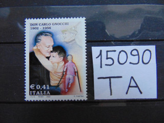 Фото марки Италия марка 2002г **