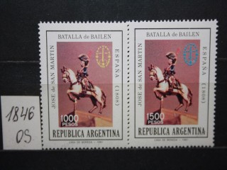 Фото марки Аргентина 1981г серия **