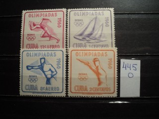 Фото марки Куба серия 1960г *