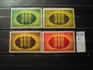 Фото марки Гвинея серия 1963г *