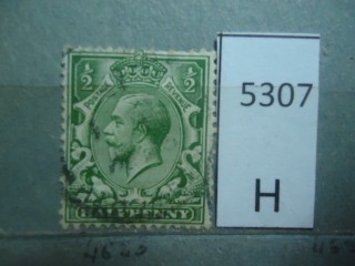 Фото марки Великобритания 1913г