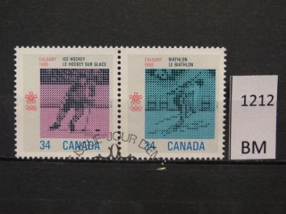 Фото марки Канада 1986г пара