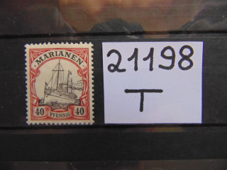 Фото марки Германские Марианские Острова 1901г **