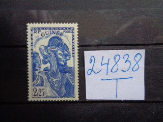 Фото марки Французская Гвинея 1939г **