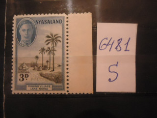 Фото марки Брит. Ньяссаленд 1938г **