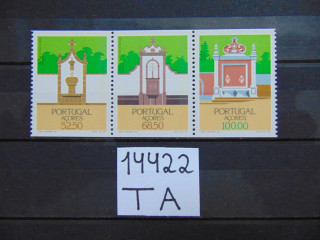 Фото марки Португальские Азоры 1986г **