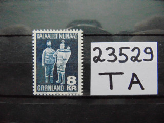 Фото марки Гренландия марка 1980г **