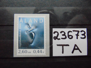 Фото марки Аландские Острова марка 2000г **