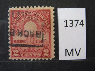 Фото марки США 1929г