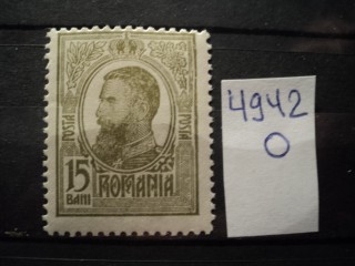 Фото марки Румыния 1909г **