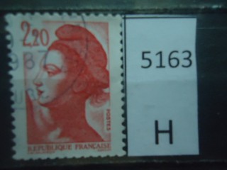 Фото марки Франция 1985г