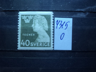 Фото марки Швеция 1946г **