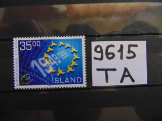 Фото марки Исландия марка 1999г **