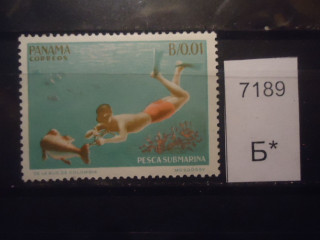 Фото марки Панама 1964г **