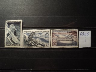 Фото марки Франция 1952г **