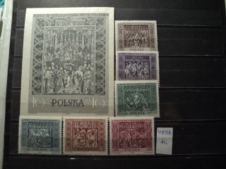 Фото марки Польша 1960г (27 евро) *